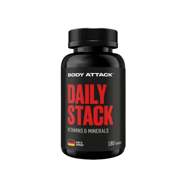 Body Attack Daily Stack 180 Kapseln
