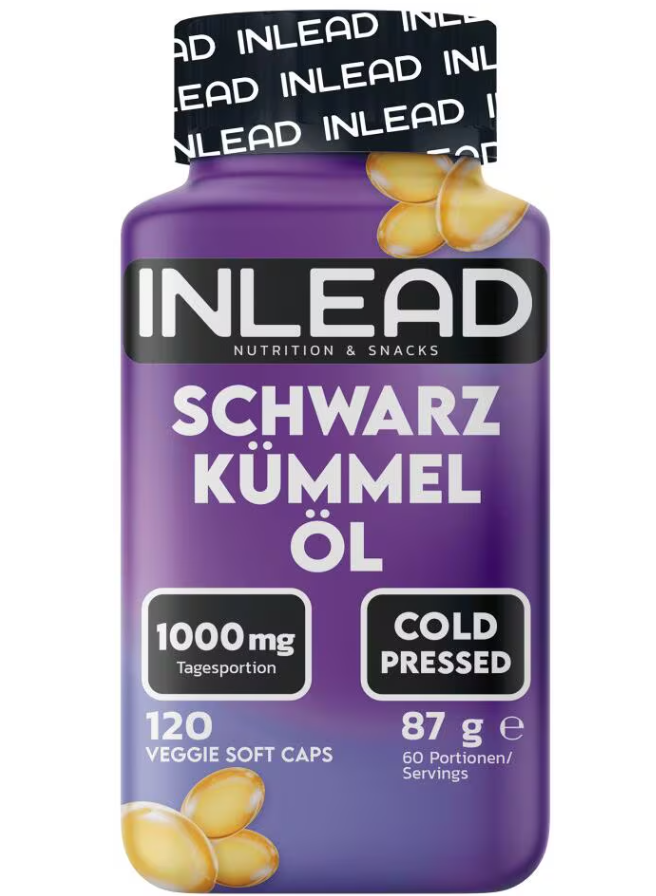 INLEAD Schwarzkümmelöl 120 Kapseln