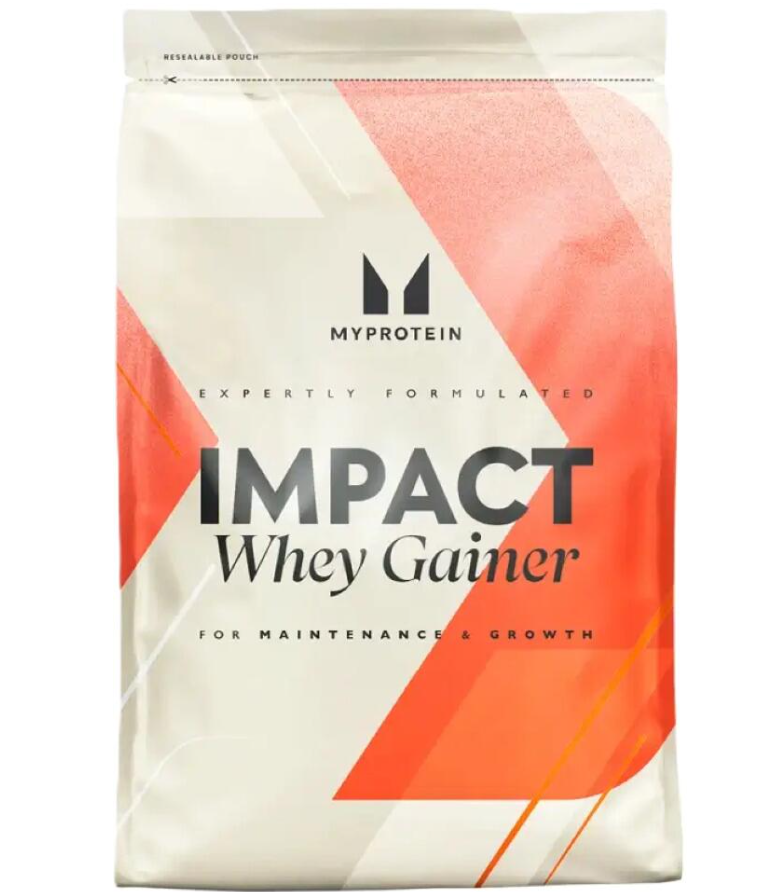 MyProtein Impact Whey Gainer 2500g Unflavoured