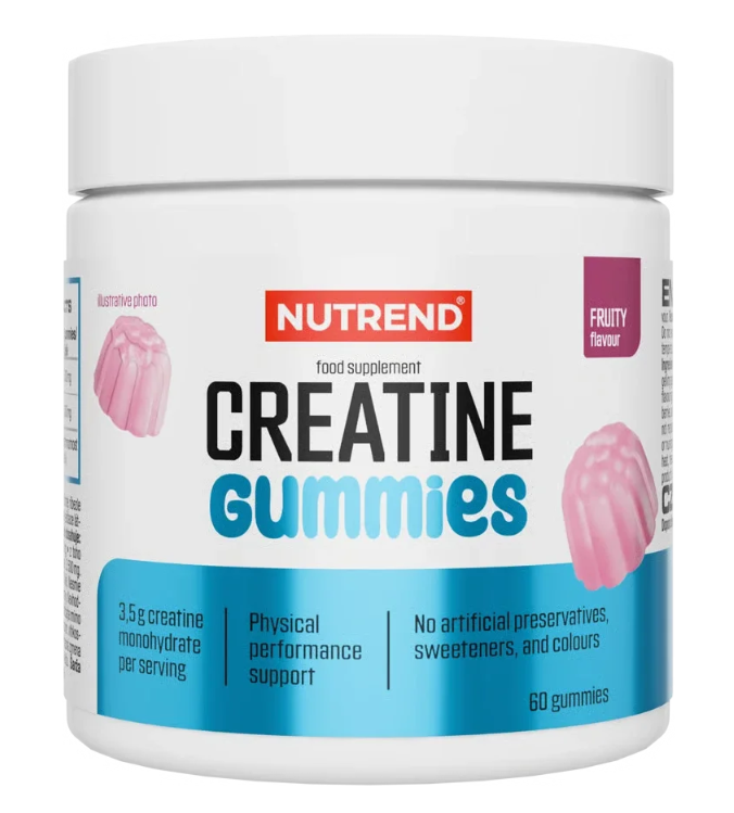 Nutrend Creatine Gummies Fruity, 60 Stk.