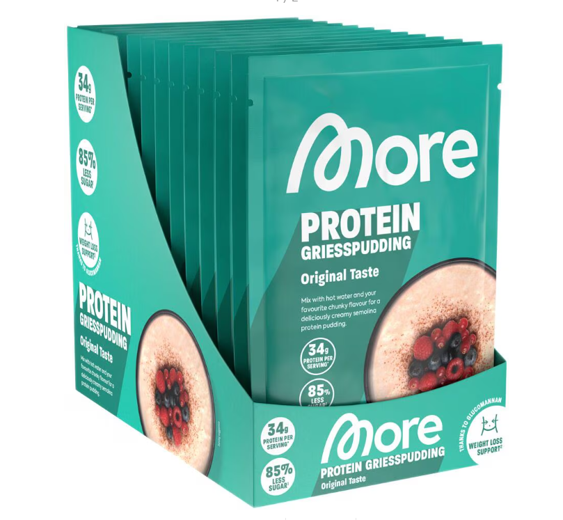 More Protein Grießpudding 13 x 62g Original Taste